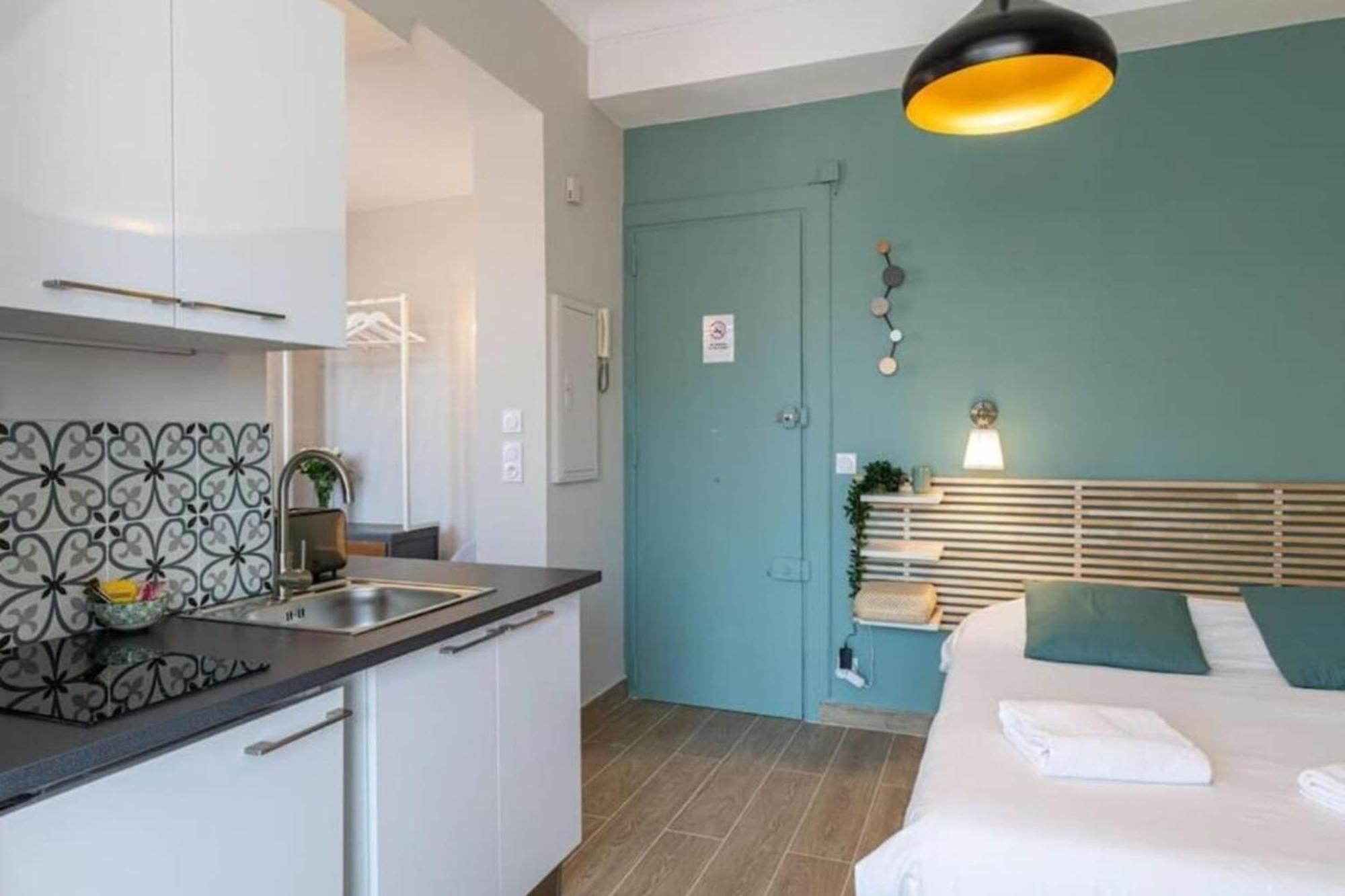 Lamartine - Studio W Terrace And Ac Very Central Nice Exterior foto