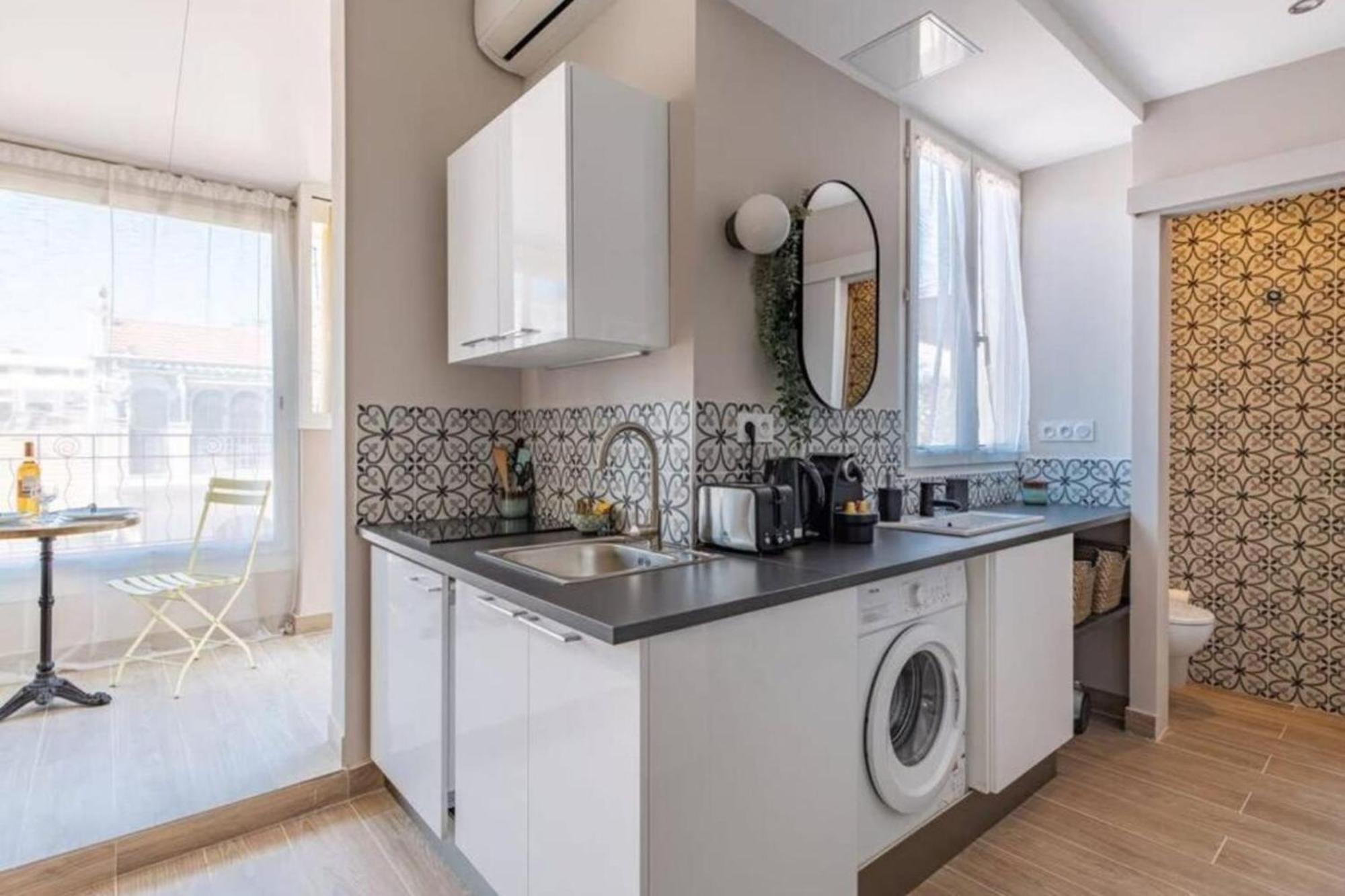 Lamartine - Studio W Terrace And Ac Very Central Nice Exterior foto