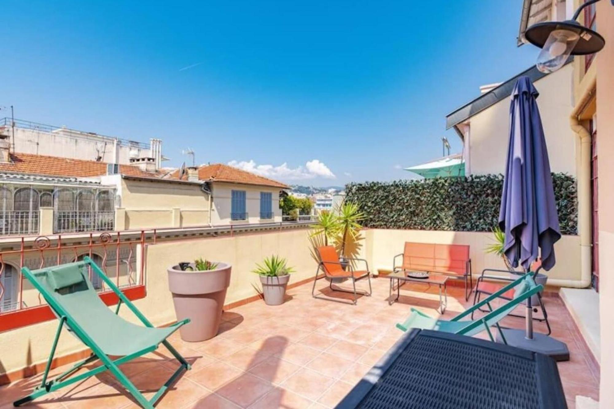 Lamartine - Studio W Terrace And Ac Very Central Nice Exterior foto