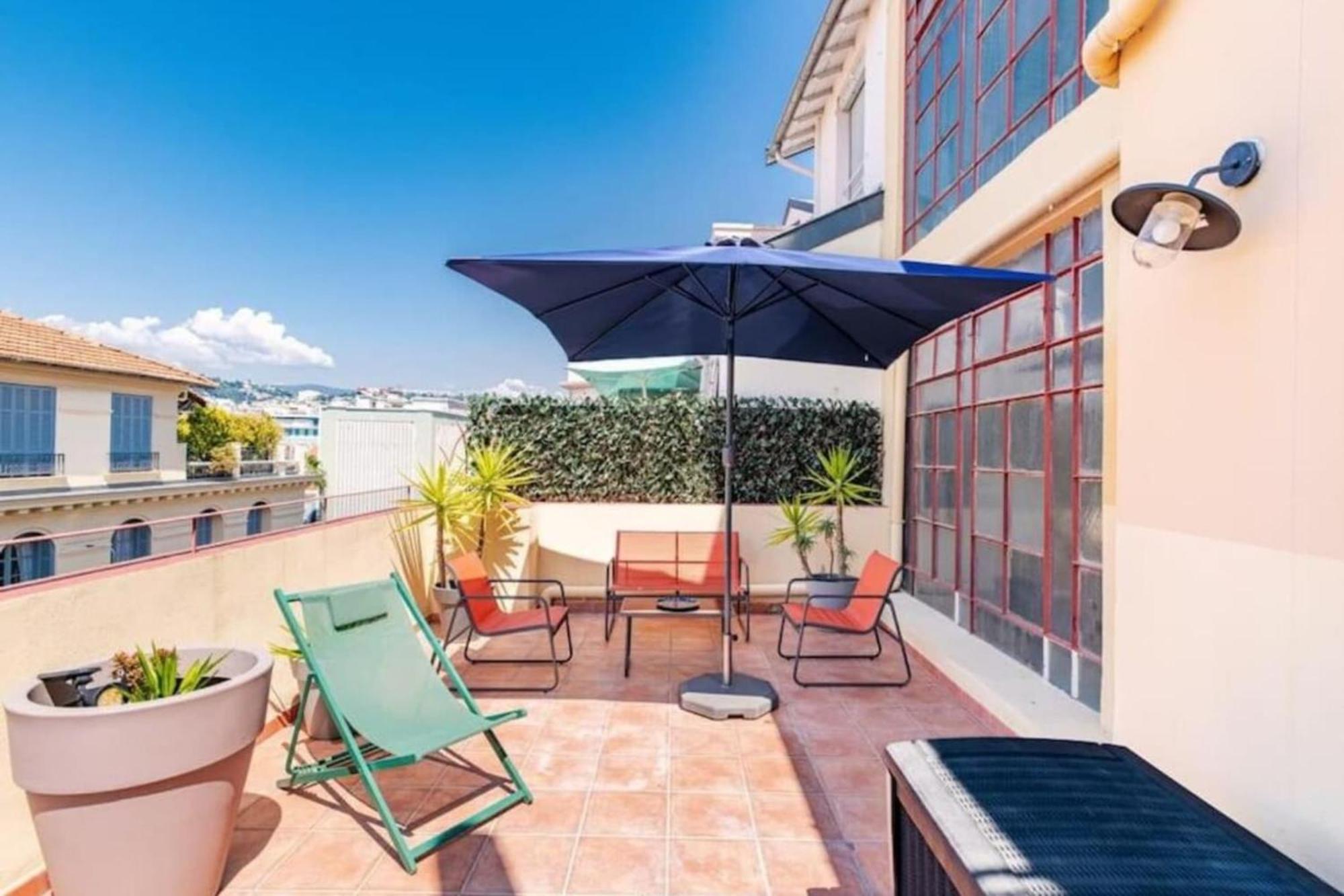 Lamartine - Studio W Terrace And Ac Very Central Nice Exterior foto